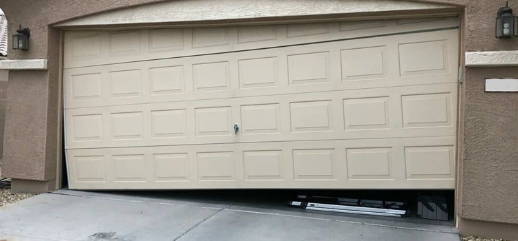 garage-door-bent-off-track-repair in Adelaide