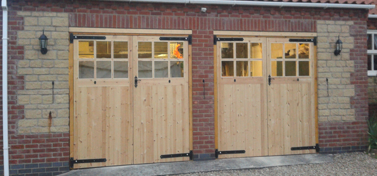 Side Hinged Wooden Garage Doors Adelaide